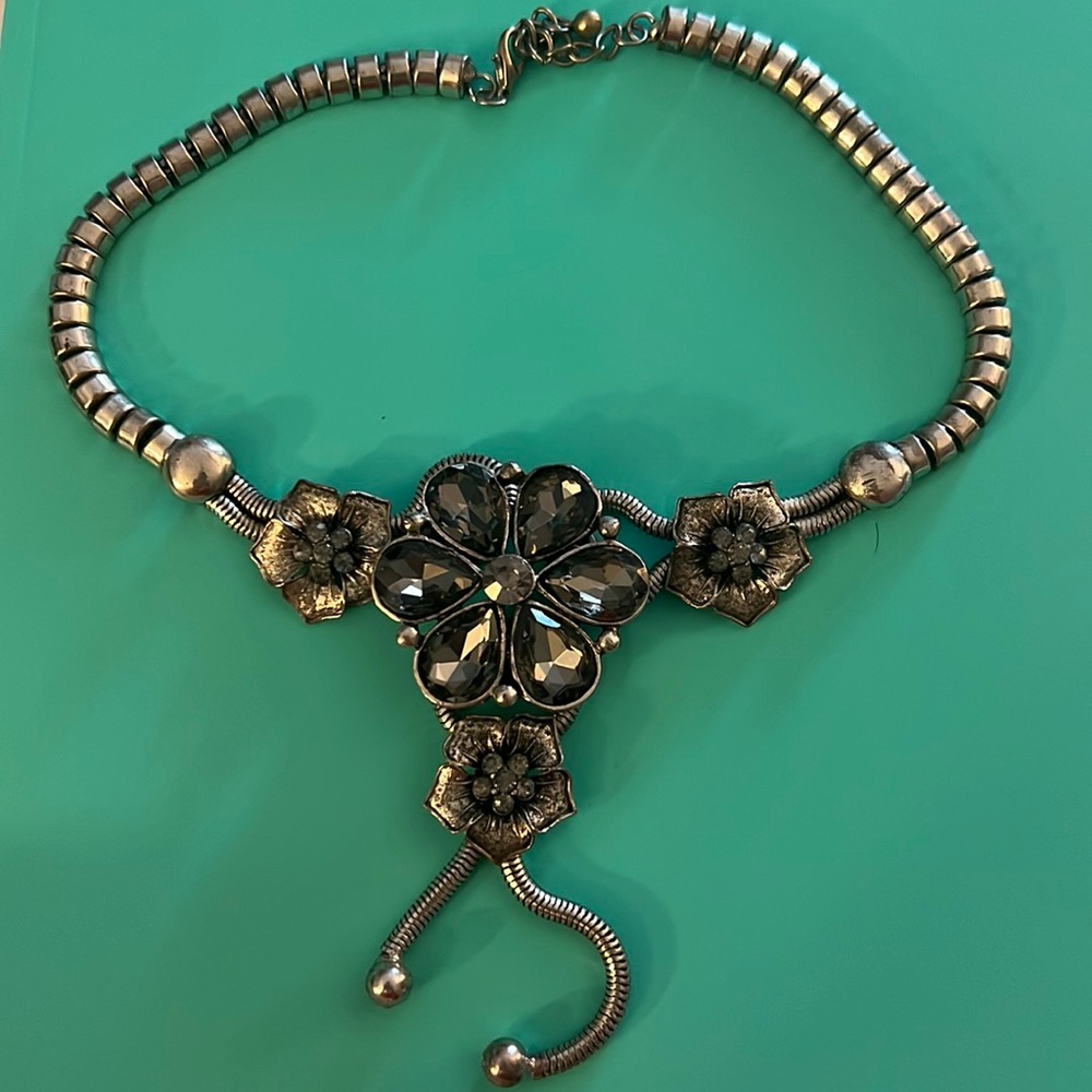 Silver Necklace - image 1
